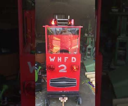 Halloween Firetruck With Working Firehose!