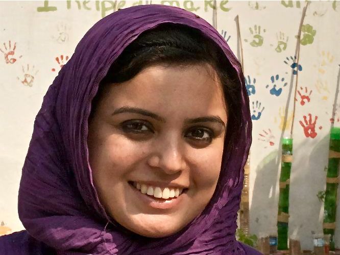 Bottle Towers in a Karachi Govt. School
