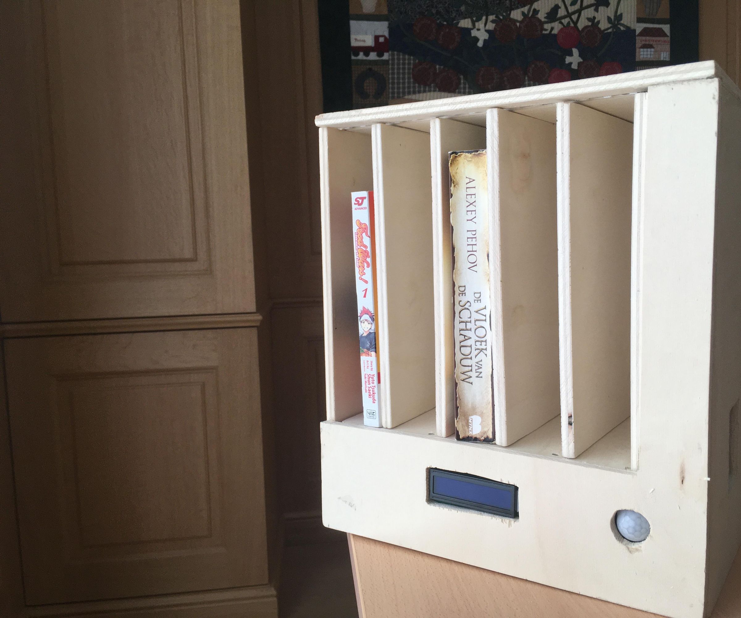 Smart Bookshelf at Home