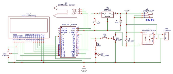 Automatic Plant Watering System Using Soil Moisture Sensor & Arduino ...