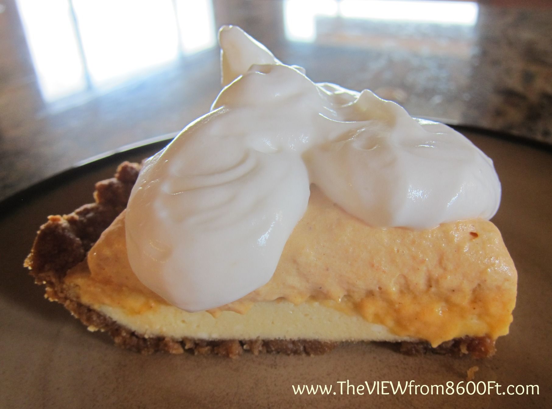Pumpkin Fluff Cheesecake