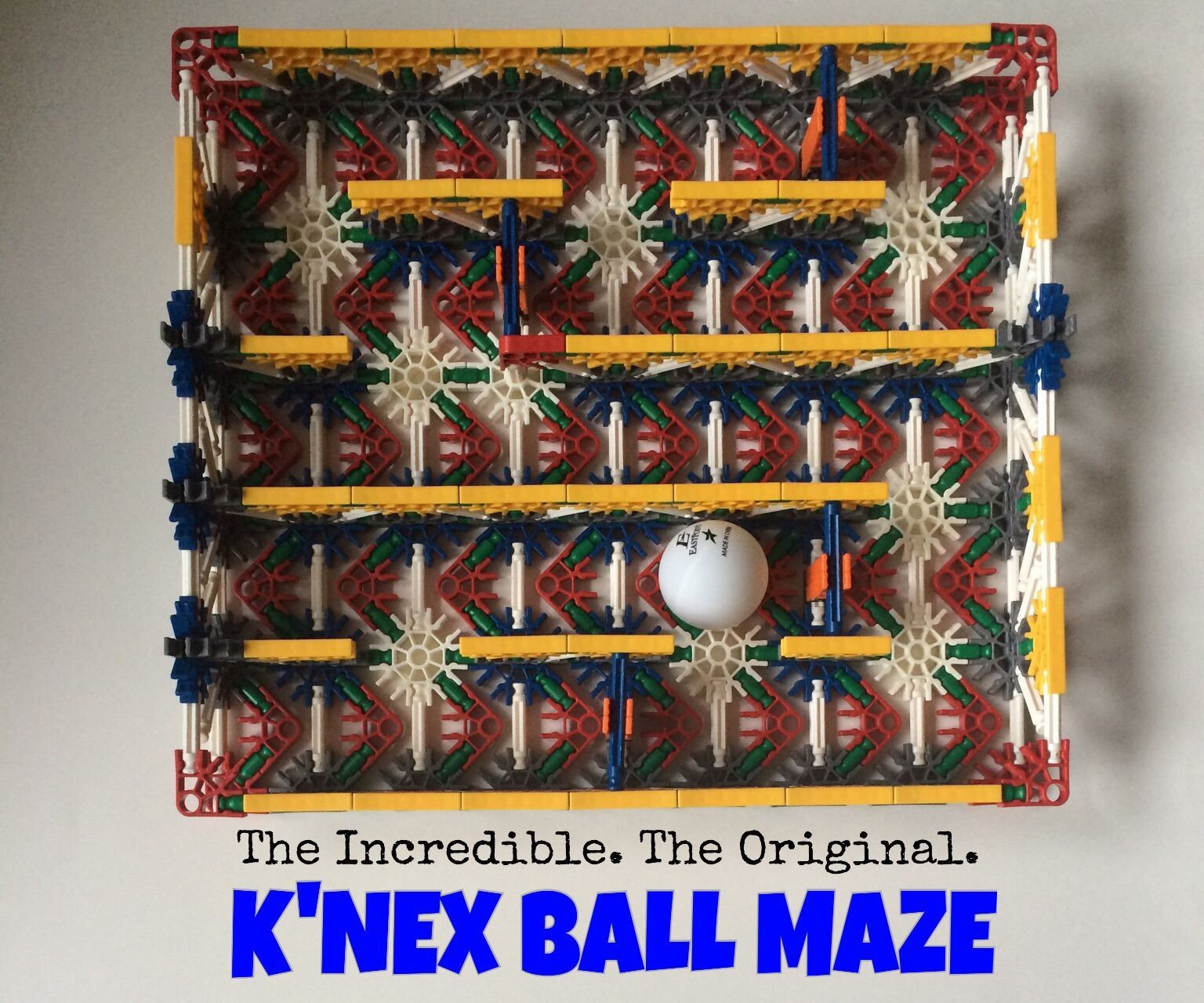 Make Your Own K'nex Ball Maze!