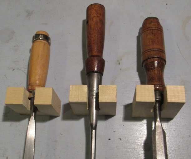 Glue-On Chisel Holders