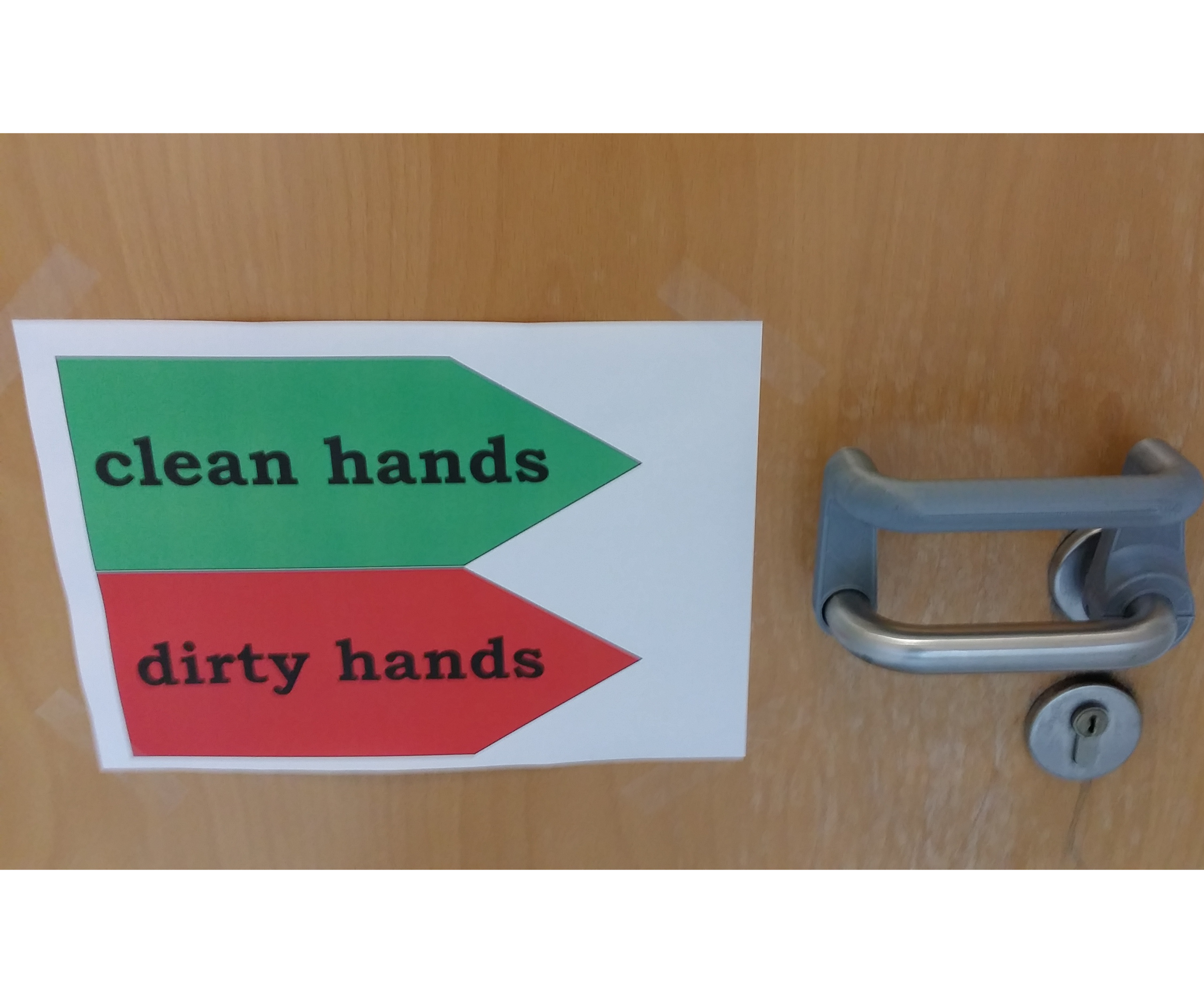 Wash Your Hands After Toilet