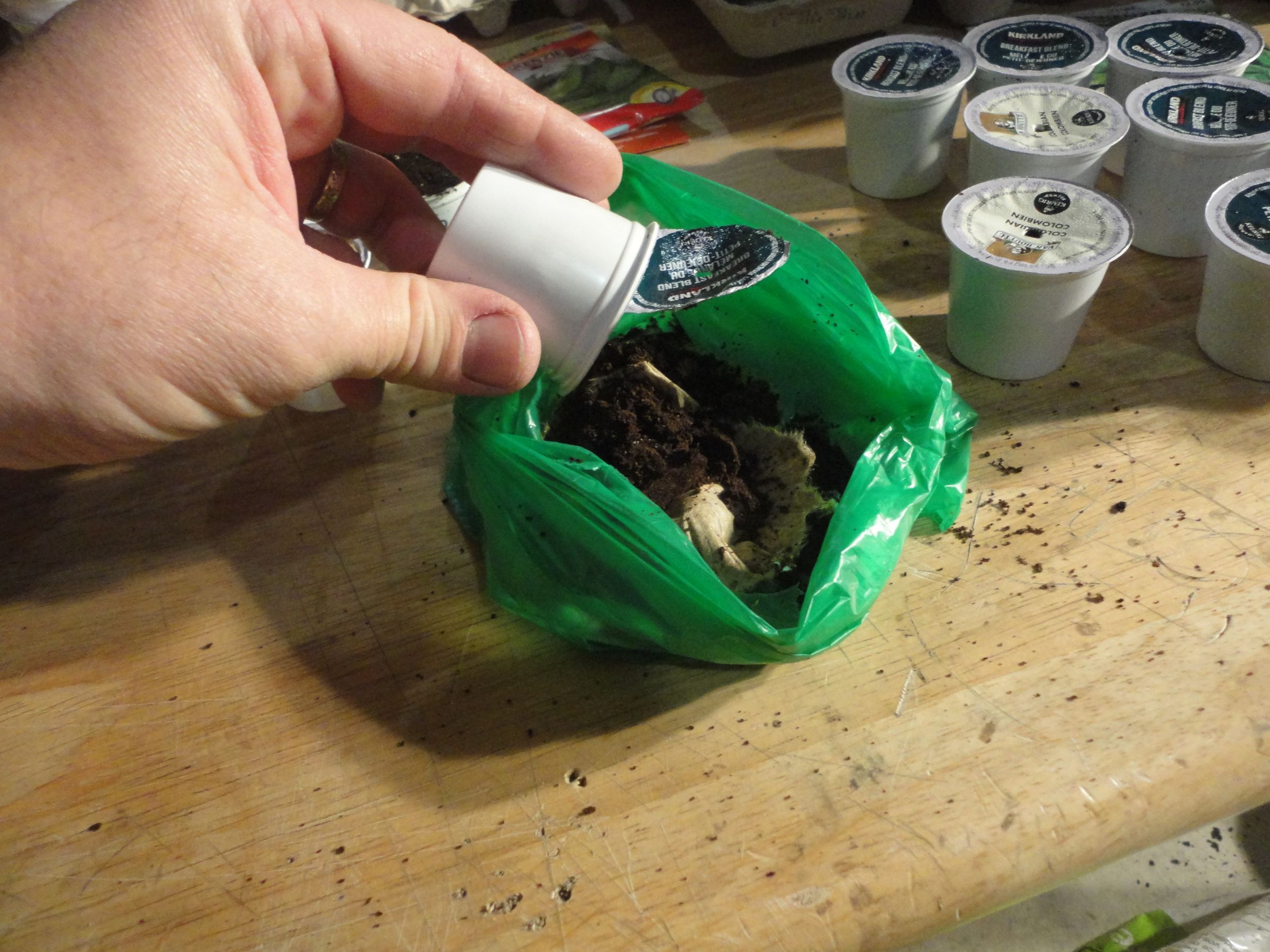 Recycle Keurig/Tassimo Pots for the Garden. 3 Steps Instructables
