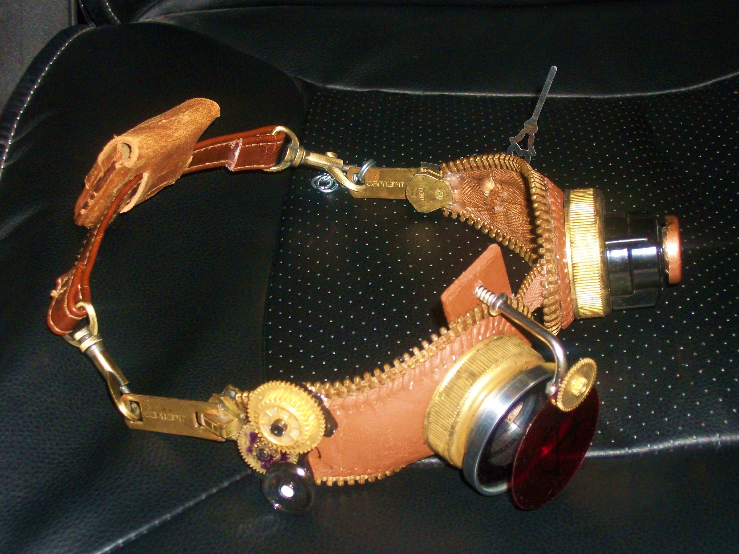 My Premiere Steampunk Goggles