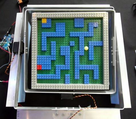 Arduino Controlled Marble Maze