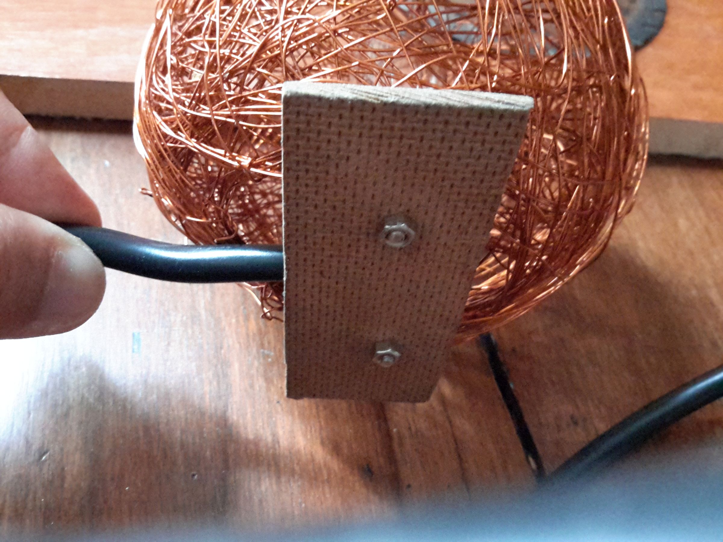 Copper Wire Ball Lamp 6 Steps (with Pictures) Instructables