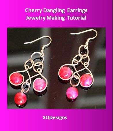 Cherry Dangling Earrings