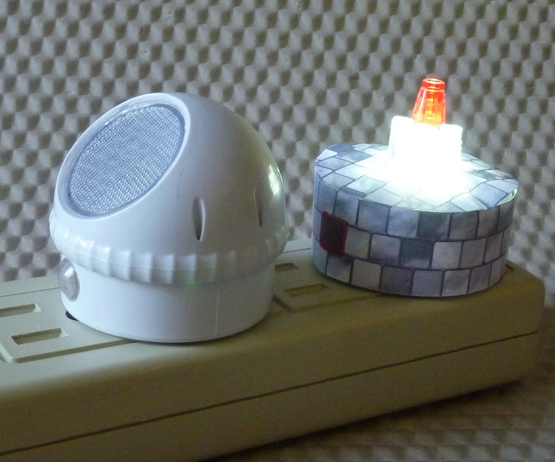 Turn a Nightlight Into a Laser Target