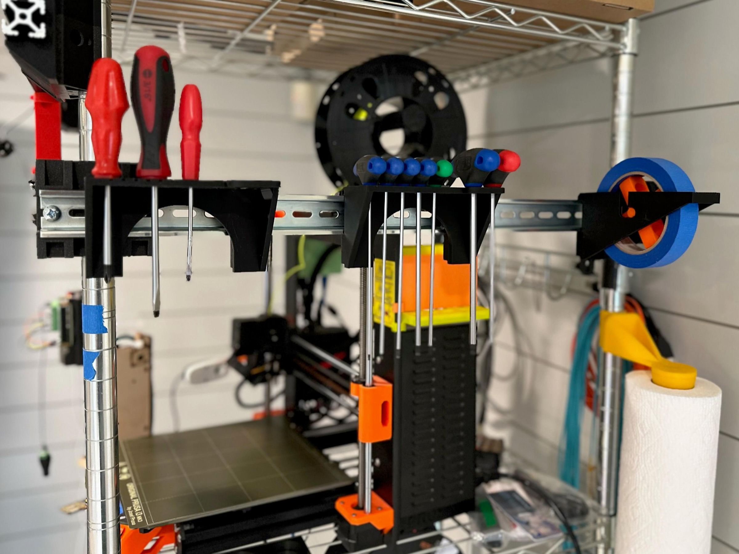 A Simple Din Rail Mount for a Wire Shelf 6 Steps (with Pictures