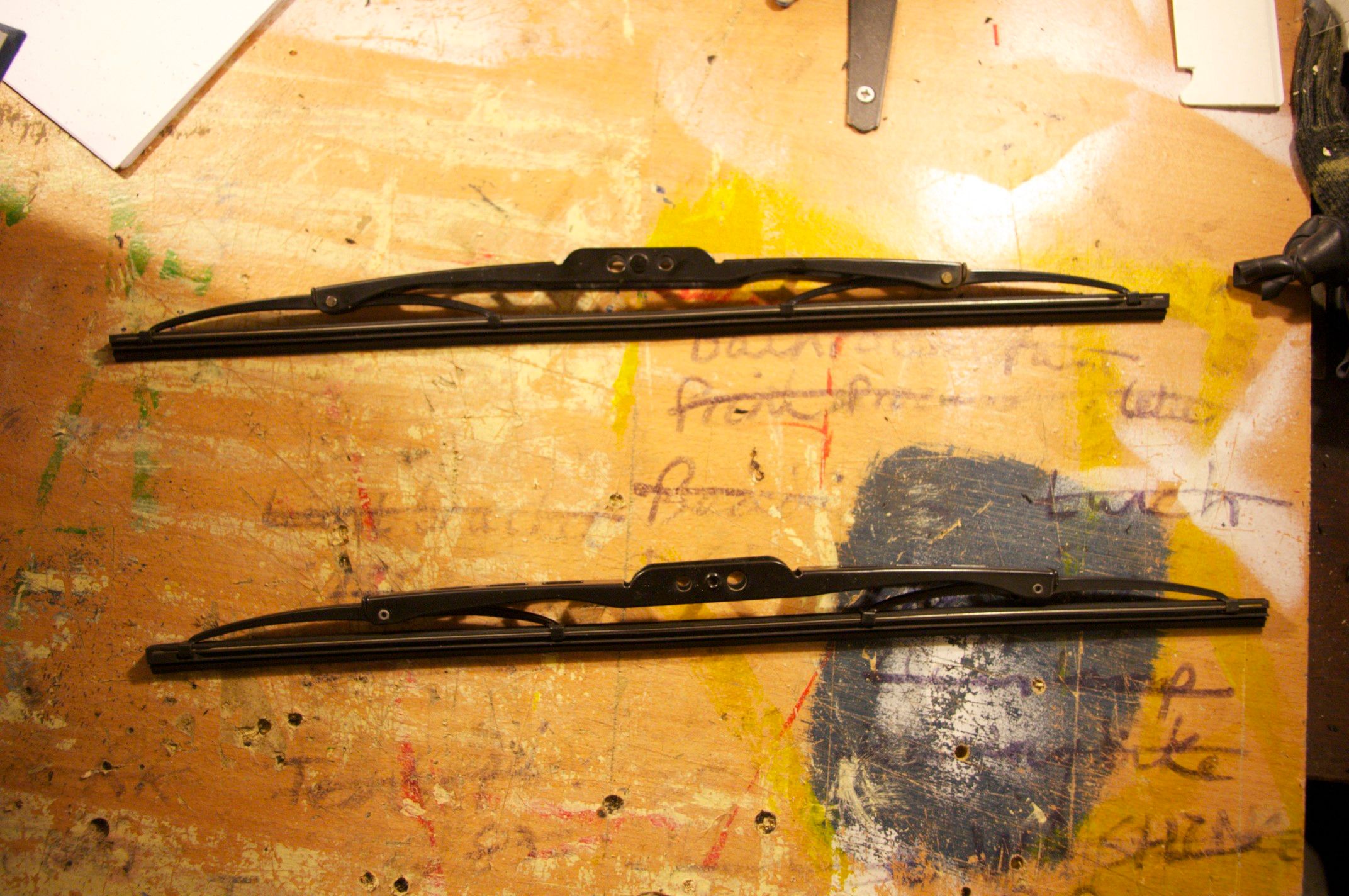Windscreen Wiper Blade Photo Mobile 4 Steps (with Pictures