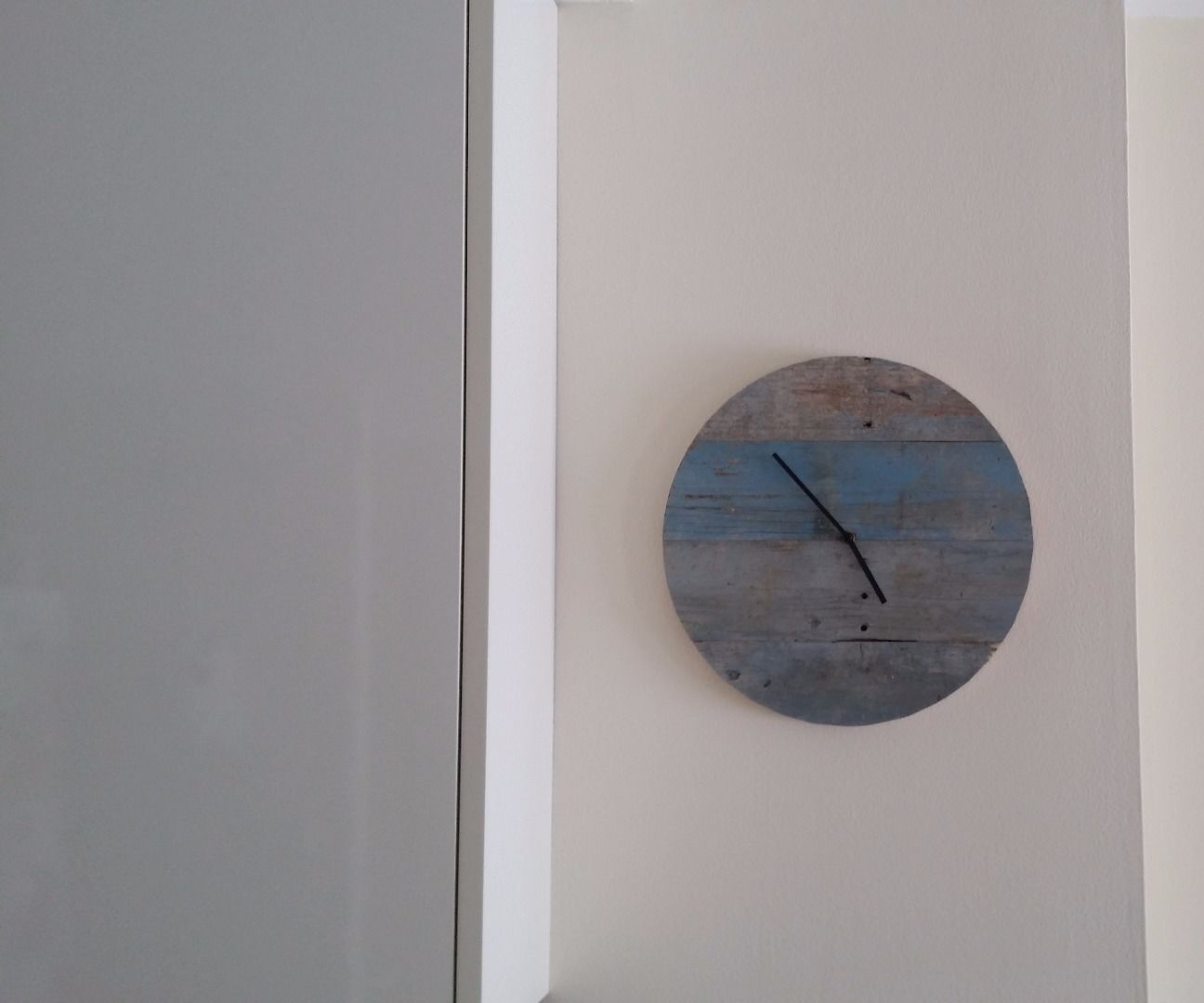 Reloj De Pared Con Palets
