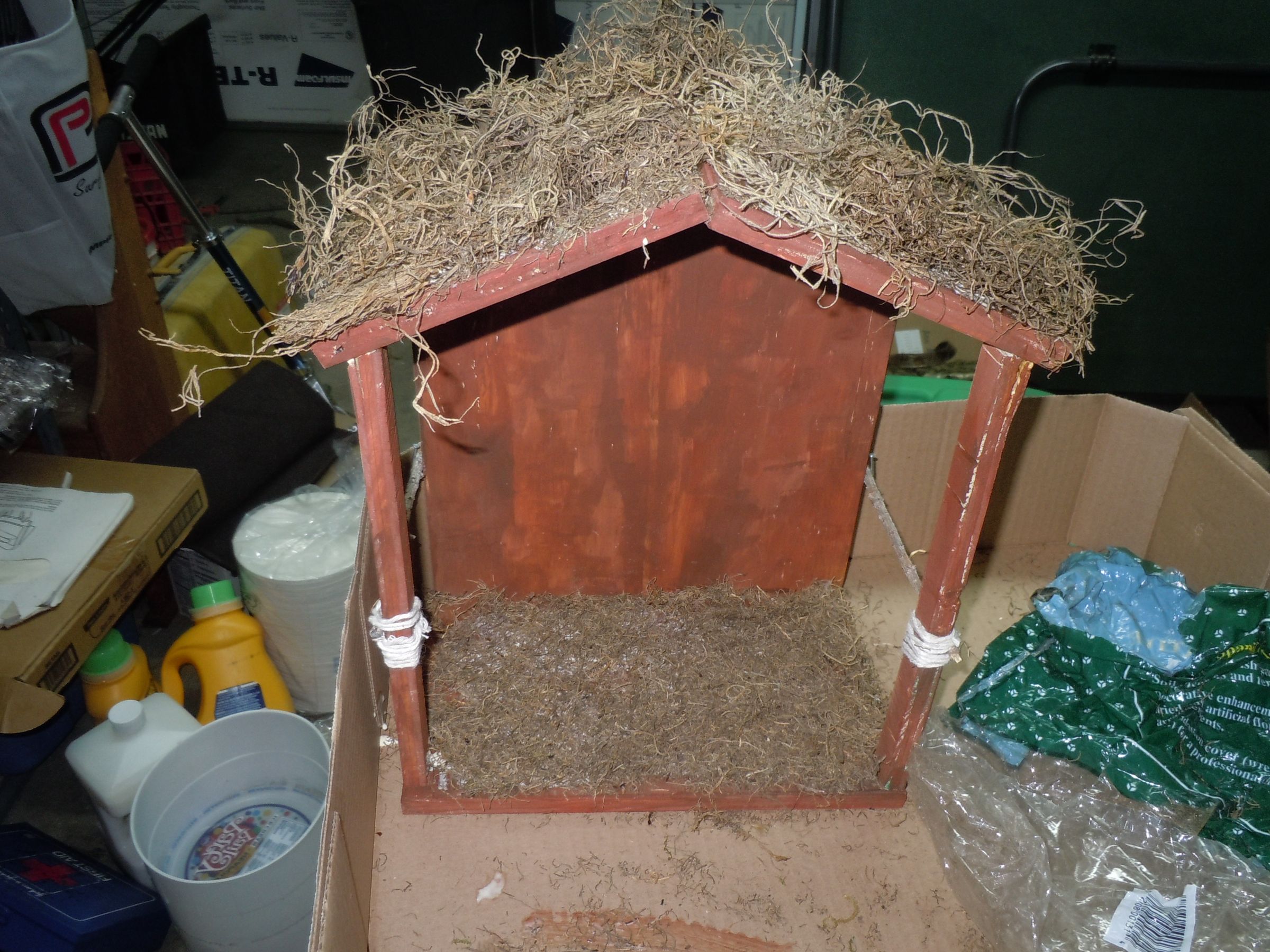 How to Make a Nativity Stable