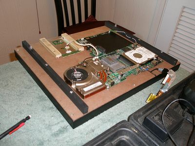 Touchpad and Side Wall Stand-offs