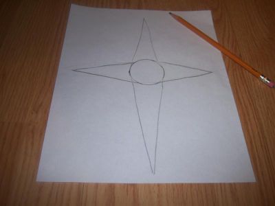 How to Draw a Star Flower