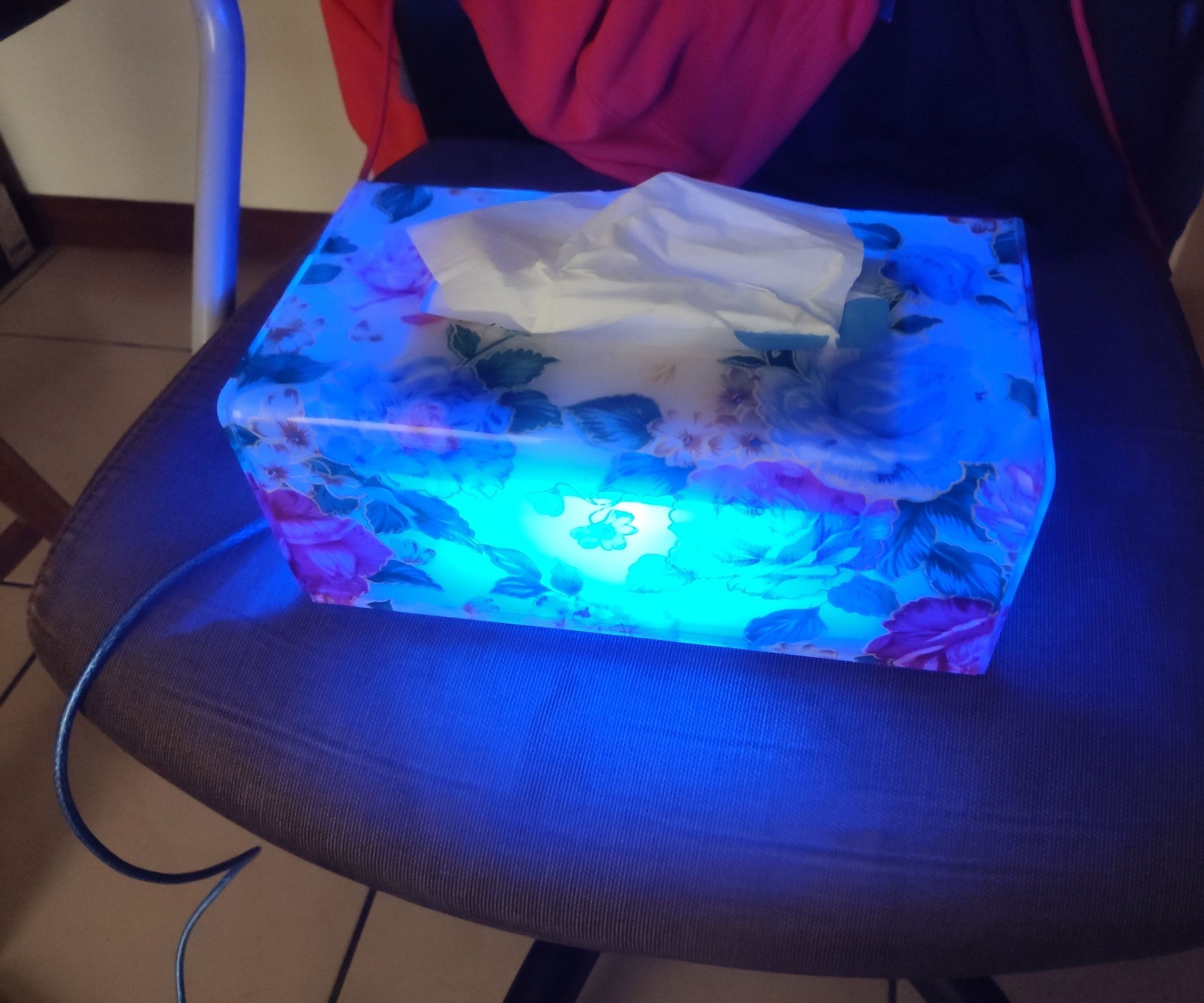 RGB Tissue Box