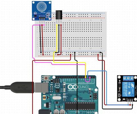Control Home Lights With TTP223 Touch Sensor & Arduino