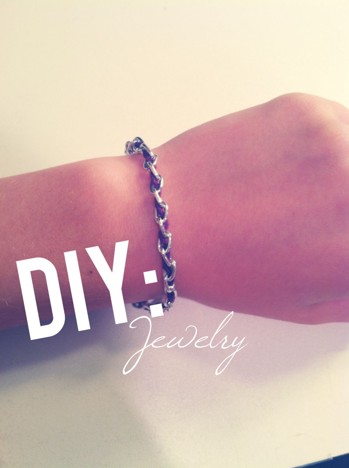 woven chain bracelet