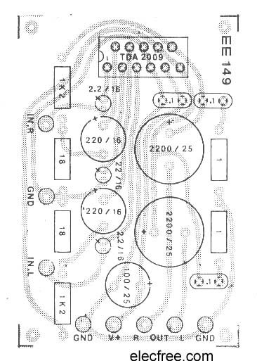 Simple 20 Watt Amplifier Circuit
