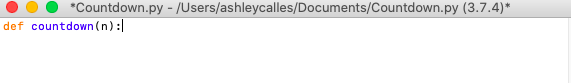 How to Write a Simple Countdown Recursive Function in Python : 10 Steps ...