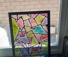 How to Make Faux Stained Glass