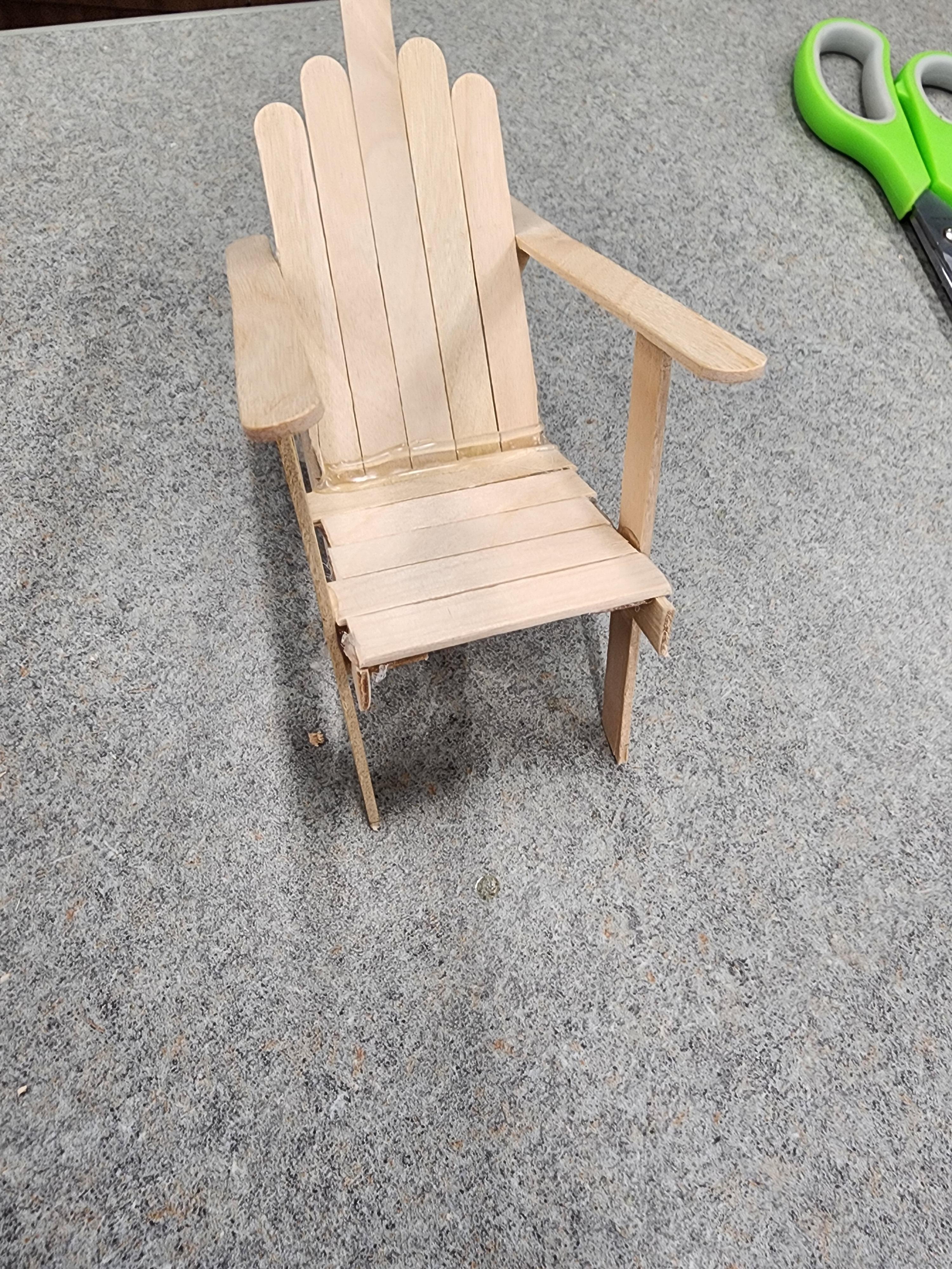 Miniature Lounge Chair 3 Steps Instructables