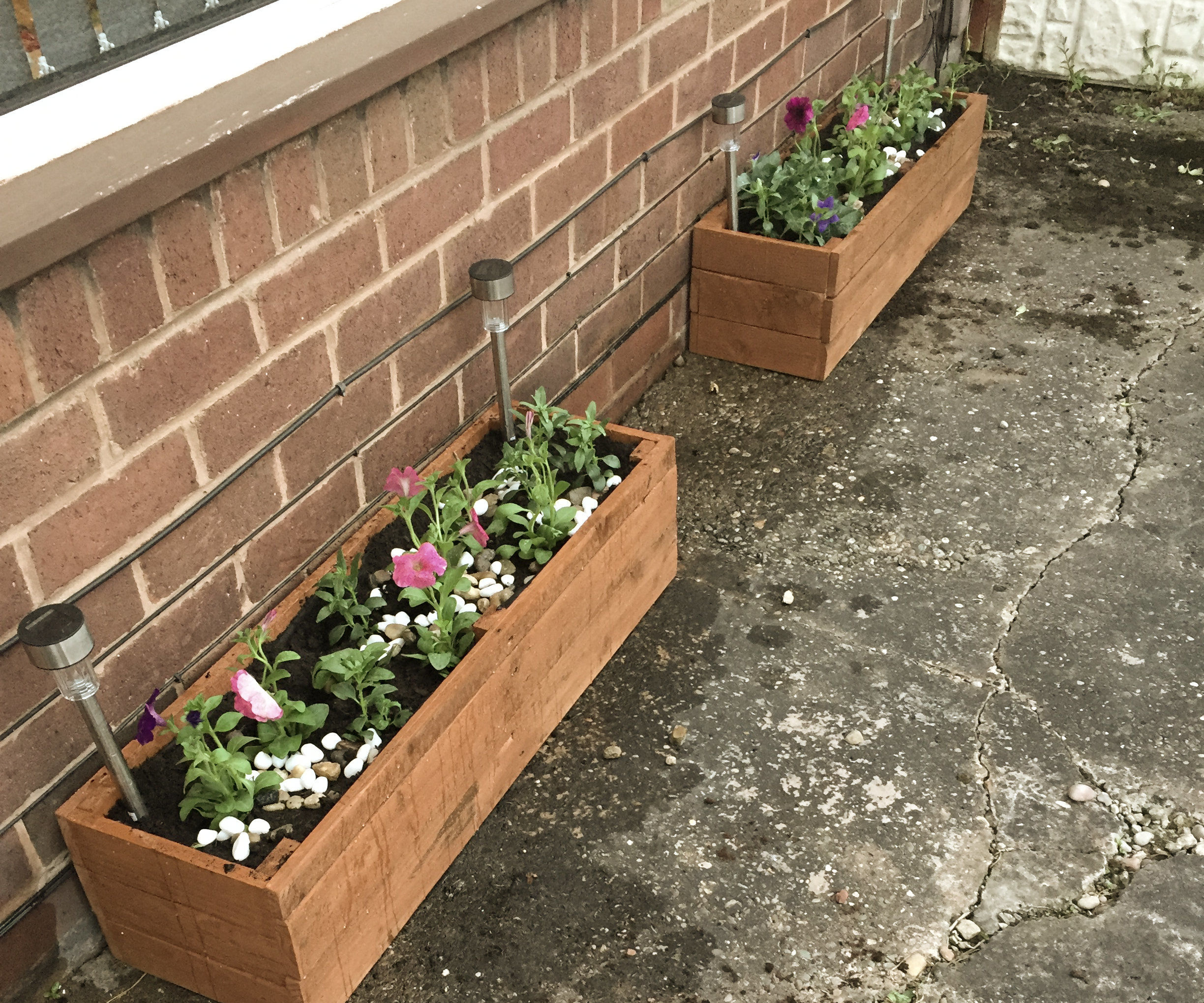 Rustic Garden Planters