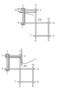 Two-Square Pattern, Filling the Braided Grid