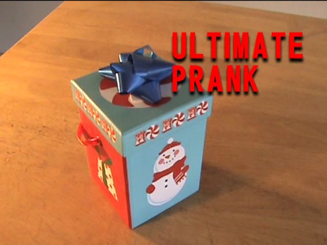 How to Booby Trap a Christmas Gift Box!