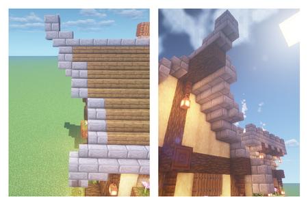 How to Build a Medieval House in Minecraft : 11 Steps - Instructables