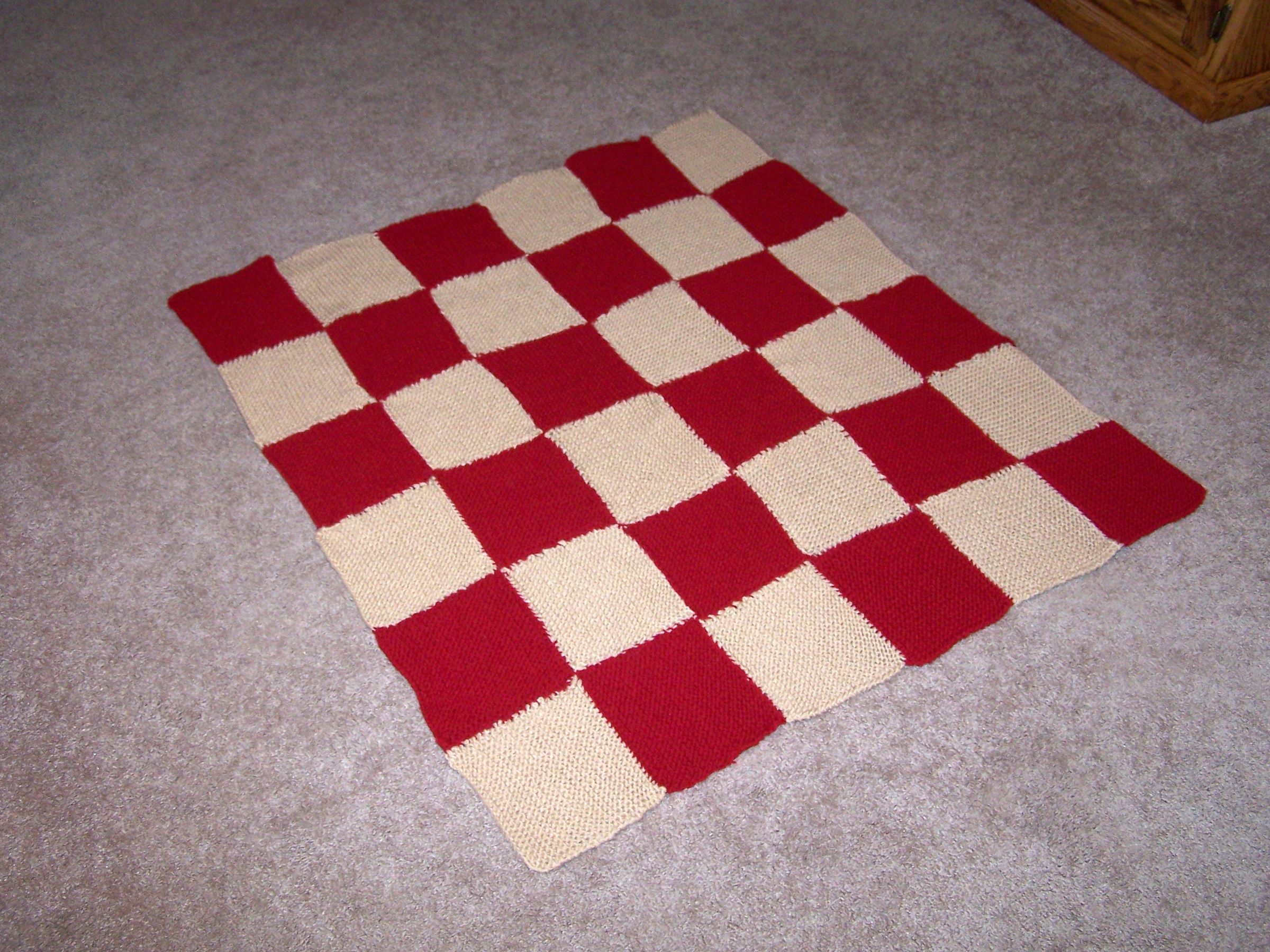 Knitted Sofa Throw Instructables