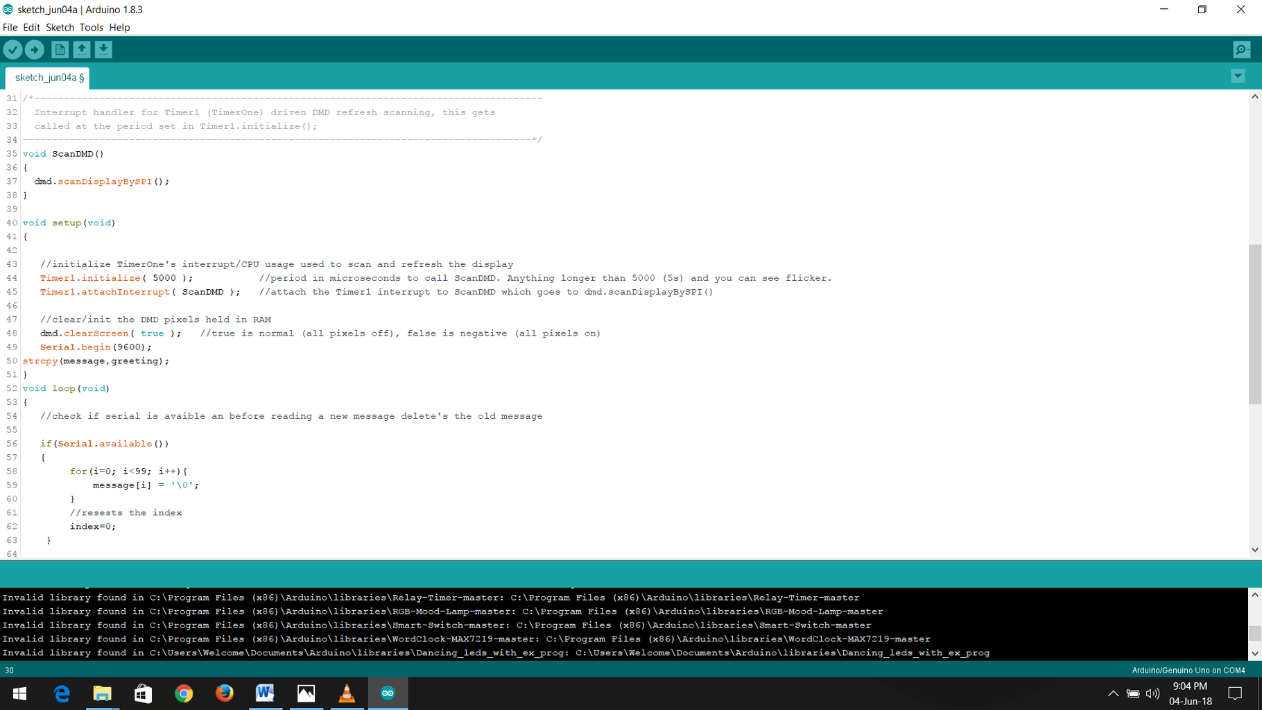 How to Make Scrolling Display Using Arduino and Bluetooth : 4 Steps ...