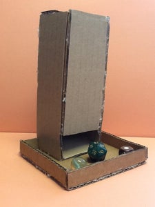 How to Make a Cardboard Tumbling Dice Tower!