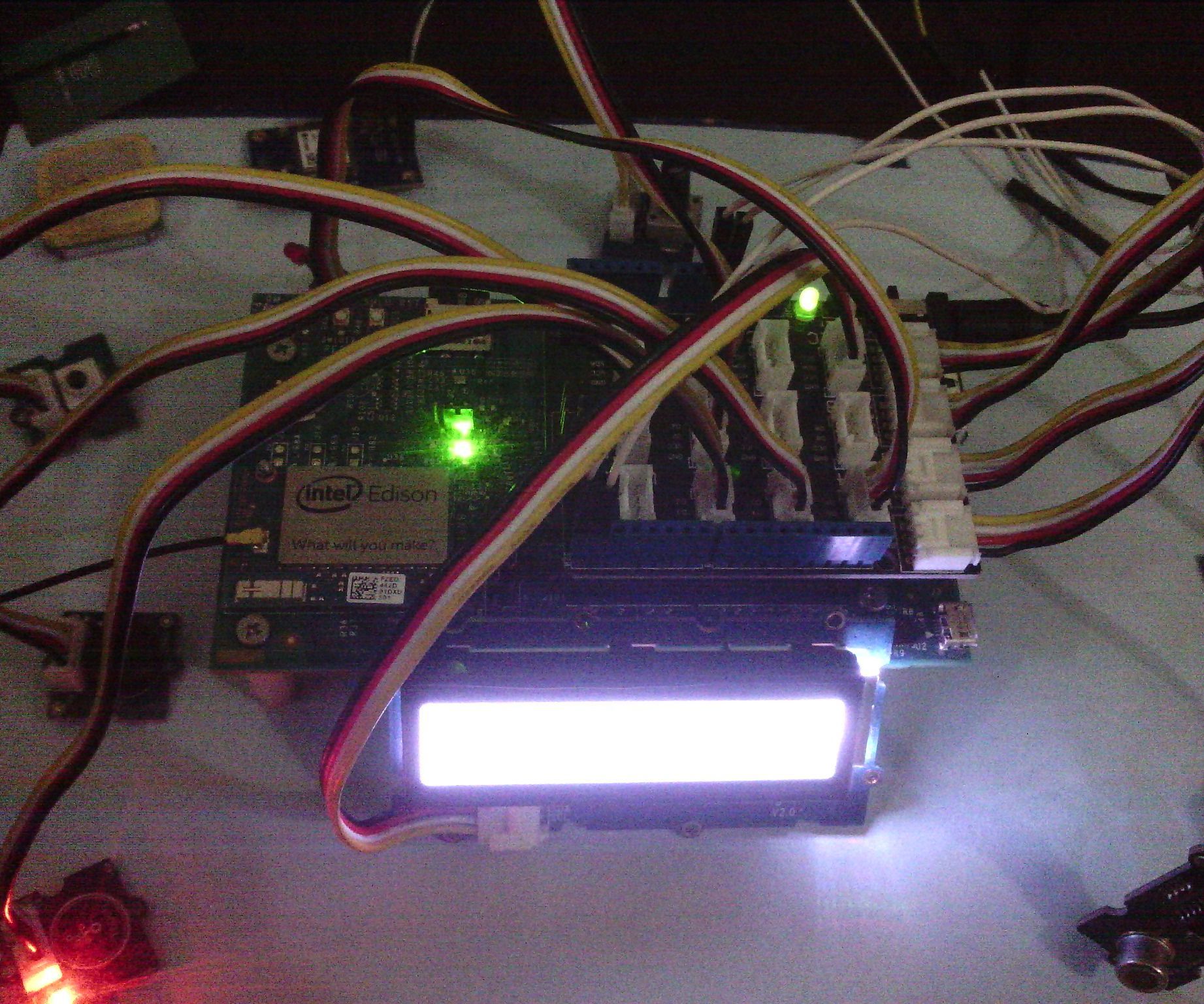 Sensor Data Monitoring With Edison (Intel IoT)