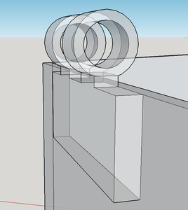 Connecting the Hinge to the Box