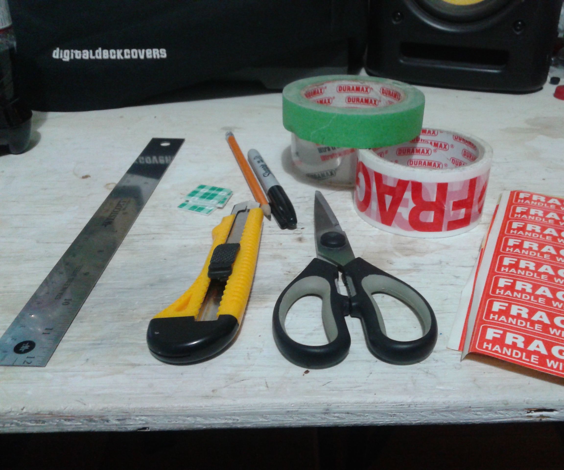 Make Your Own Cardboard Record Mailer