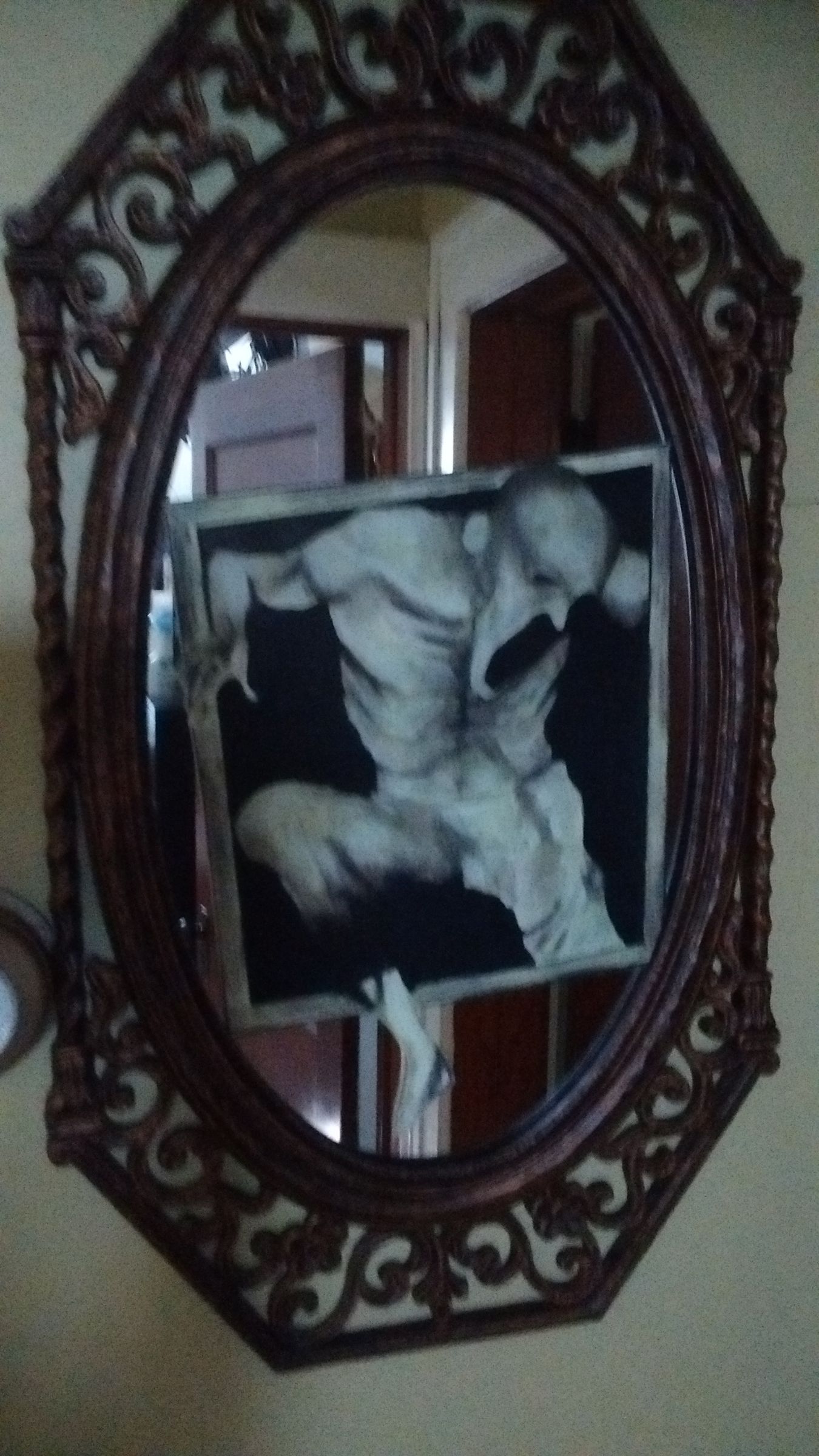 Glow in the Dark Scary Wall Decoration 