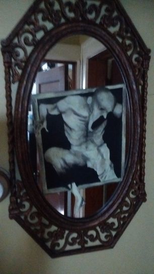 Glow in the Dark Scary Wall Decoration