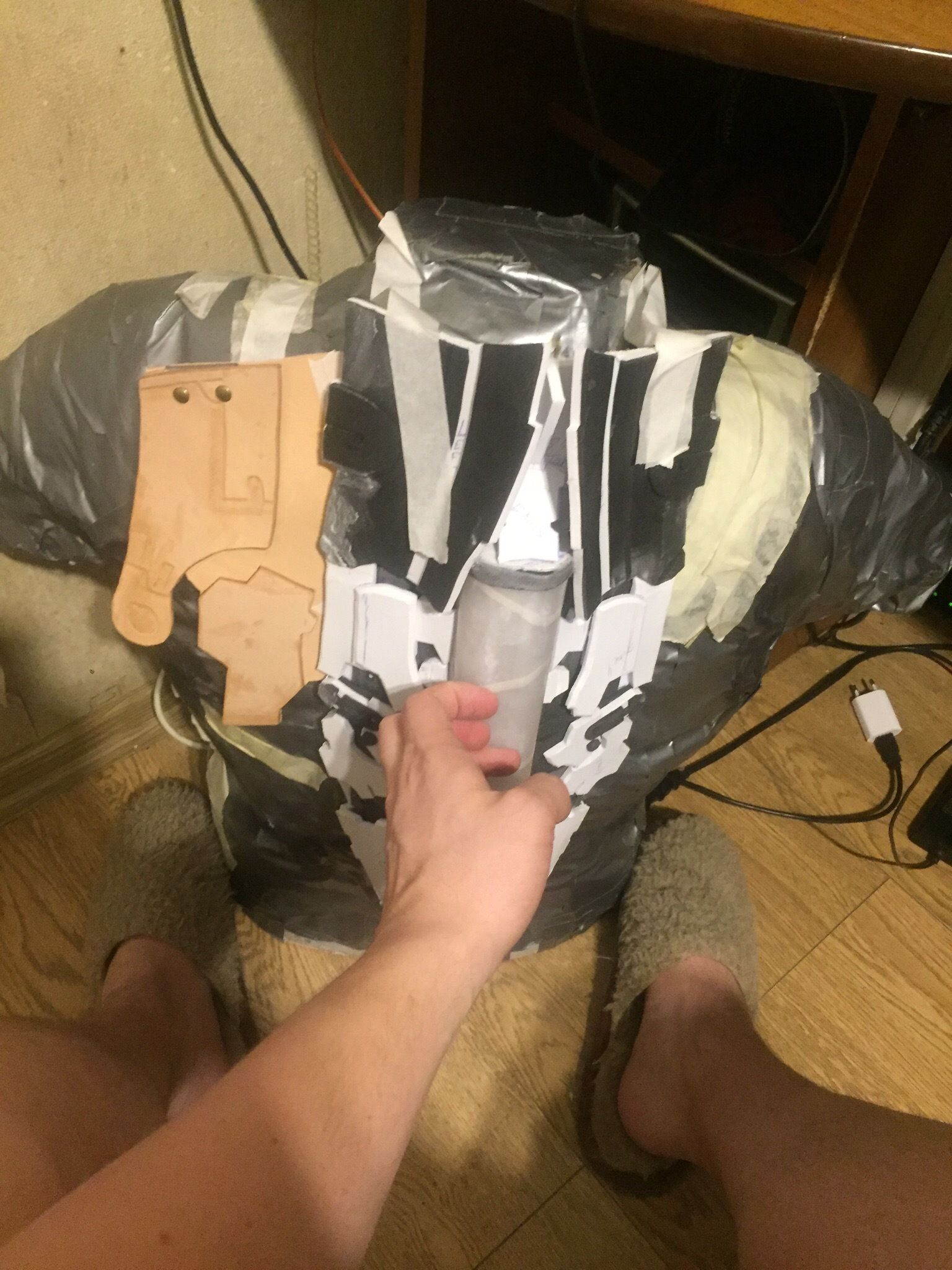 ​Manufacture of Back and Frontal Armor