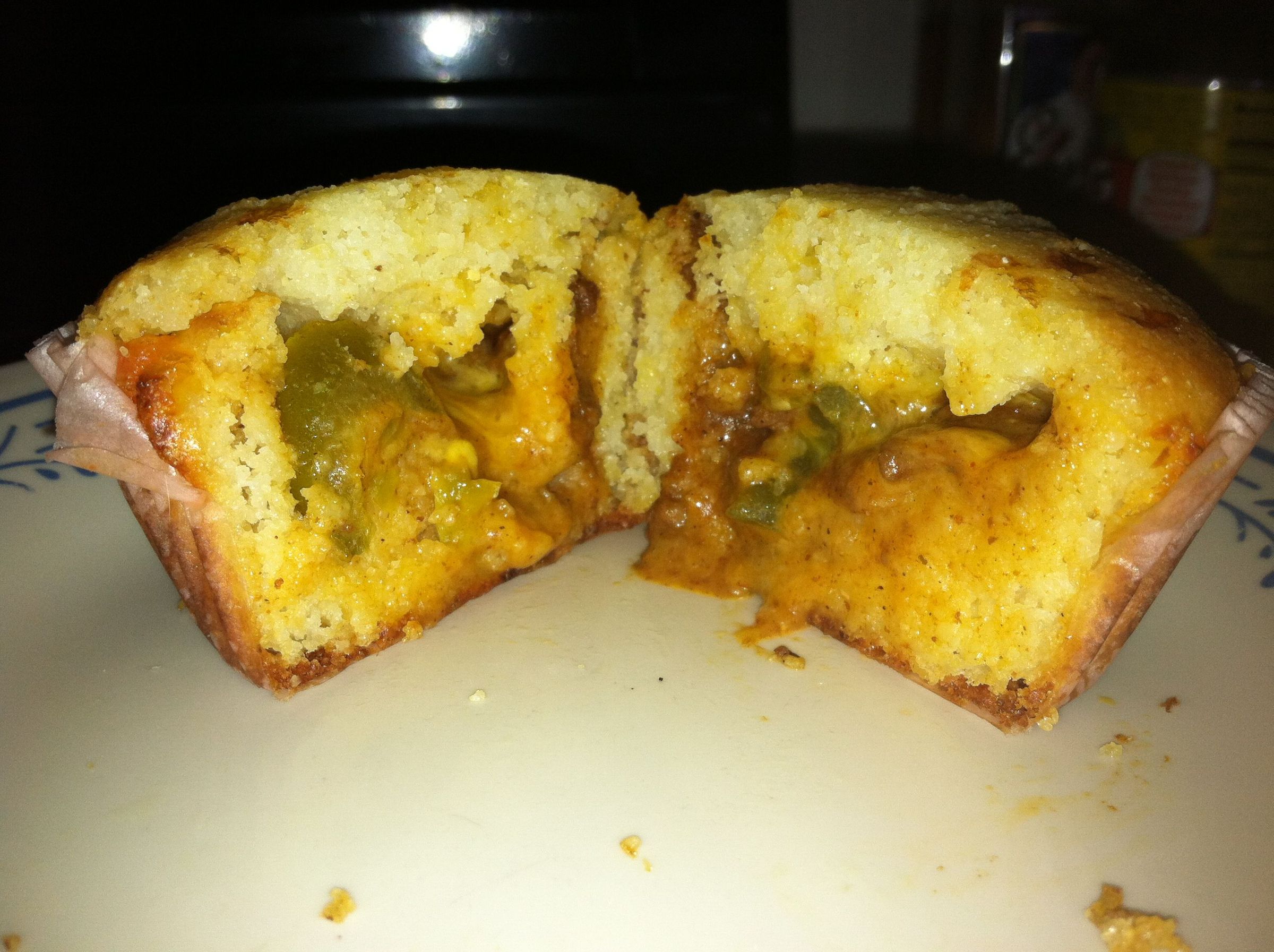 Trick Play Chili Cupcakes