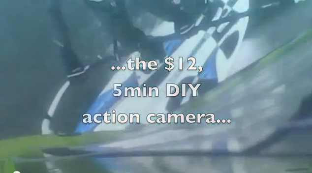 PeeCam 808 -the $12, 5 Min DIY Action Cam!