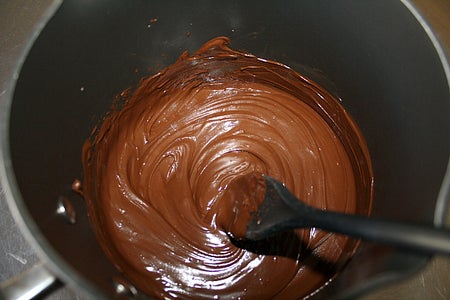 Melted Chocolate Is the KEY!