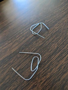 Bend Paper Clip Legs