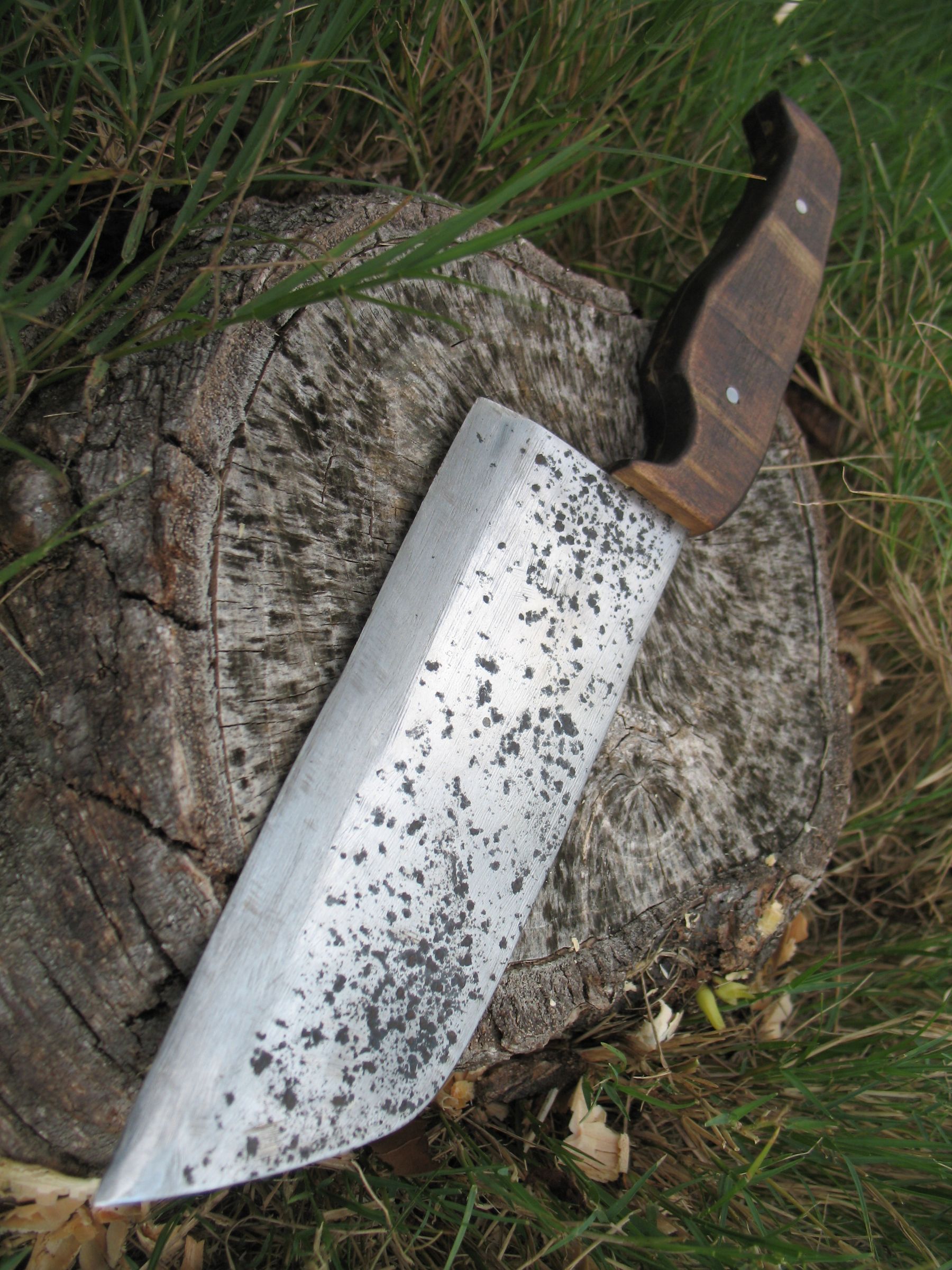 Process of Making a Scrap Knife