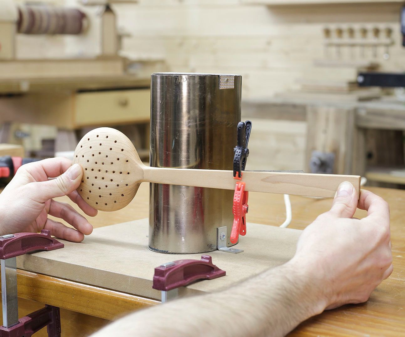 Bending Wood With a Bending Iron 