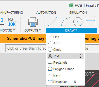 Adding Text