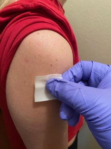 Step 4: Cleanse Route of Administration With Alcohol Swab