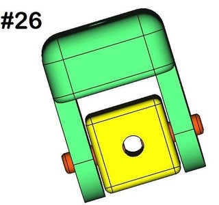 Assemble the U-joint