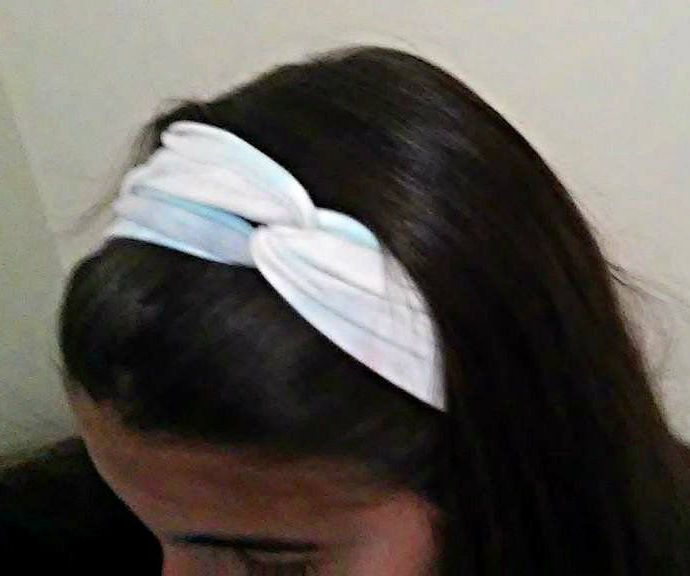 Headband From Recycled T-Shirt